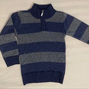Blue and grey sweater 2t
